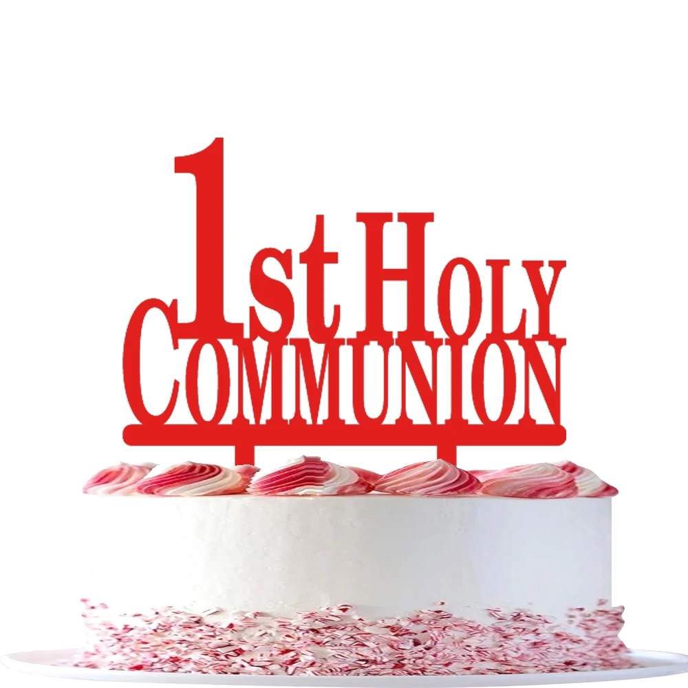 1st Holy Communion Cake Topper For Kids First Holy Communion Party Cake Decoration YC084
1st Holy Communion Cake Topper For Kids First Holy Communion Party Cake Decoration YC084