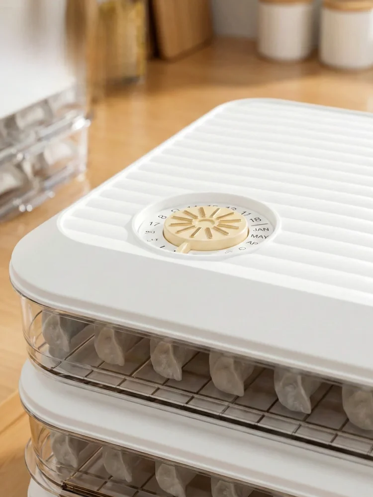 Kitchen Fridge Food Grade Freezer Sealed Preservation Dumpling Quick Freeze Storage Box Home Use Bie'ren'jia
Kitchen Fridge Food Grade Freezer Sealed Preservation Dumpling Quick Freeze Storage Box Home Use Bie'ren'jia