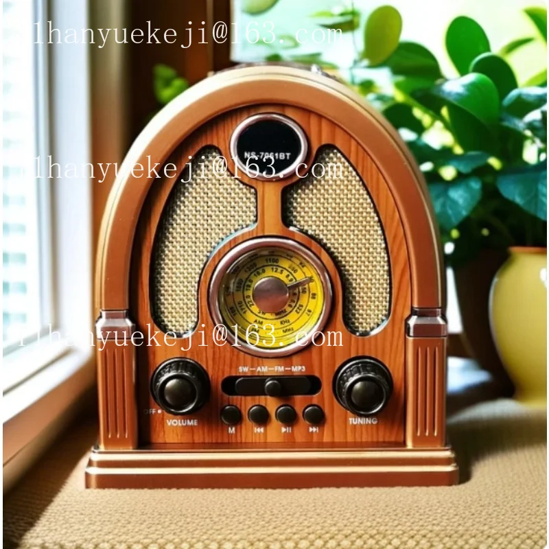 Nostalgic retro desktop radio FM medium wave wireless bluetooth speaker audio charging 2 colors randomly shipped
Nostalgic retro desktop radio FM medium wave wireless bluetooth speaker audio charging 2 colors randomly shipped