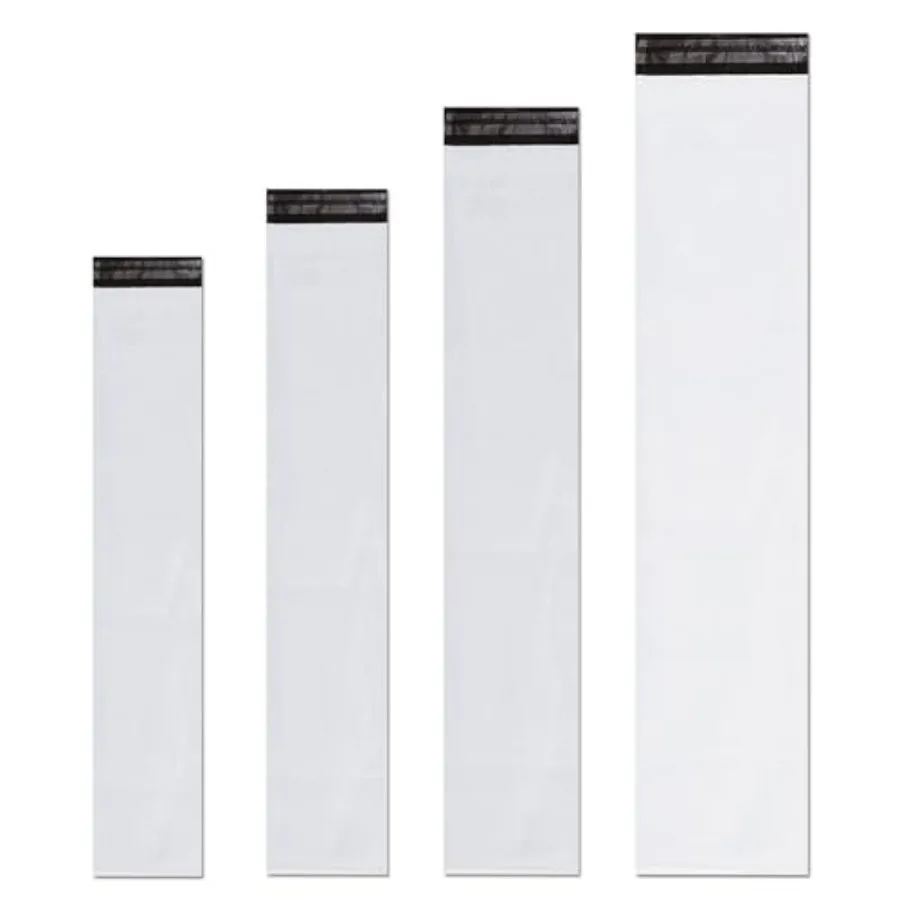 Unique Poly Mailers 12x43 Inch 50 Pack Envelopes Bag for Long Items, White Self Sealing Waterproof Mailing Shipping Bags
Unique Poly Mailers 12x43 Inch 50 Pack Envelopes Bag for Long Items, White Self Sealing Waterproof Mailing Shipping Bags