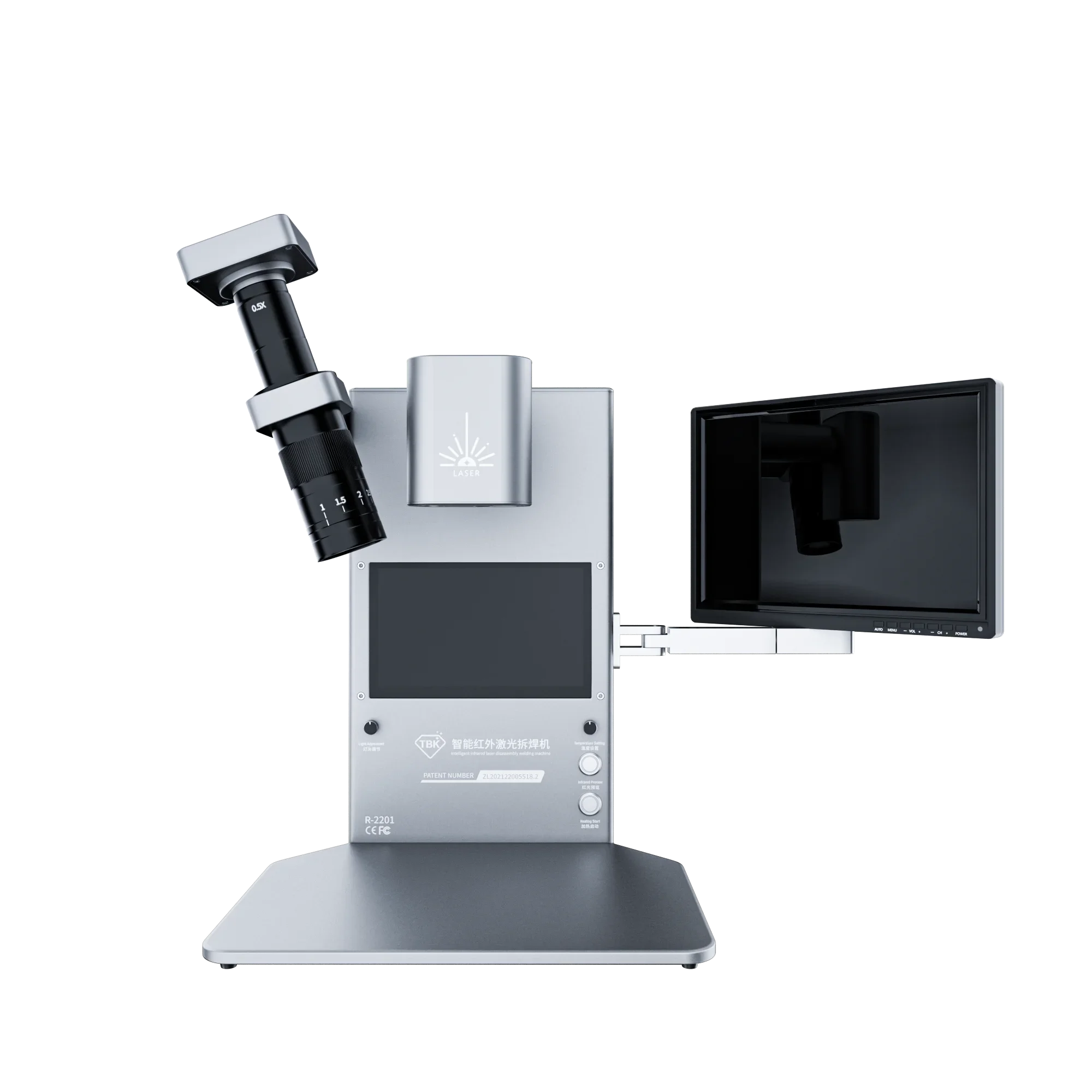TBK R2201 100W phone Repair Cpu GPU Replace IC Soldering Desoldering Mobile welding Laptop BGA Rework Station laser Machine
TBK R2201 100W phone Repair Cpu GPU Replace IC Soldering Desoldering Mobile welding Laptop BGA Rework Station laser Machine