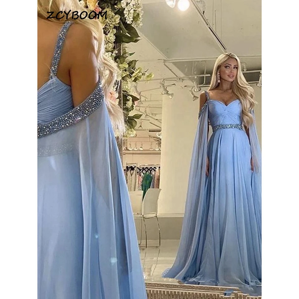 Simple Sweetheart Spaghetti Straps Prom Dresses 2023 A-Line Sleeveless Floor Length Sweep Train Zipper Custom Made Formal Gown
Simple Sweetheart Spaghetti Straps Prom Dresses 2023 A-Line Sleeveless Floor Length Sweep Train Zipper Custom Made Formal Gown