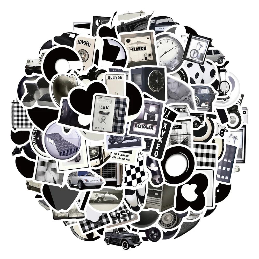 10/30/50/100pcs Ins Style Cute Stickers Black White Simple Decals Kids Toy DIY Laptop Notebook Phone Suitcase Decoration Sticker
10/30/50/100pcs Ins Style Cute Stickers Black White Simple Decals Kids Toy DIY Laptop Notebook Phone Suitcase Decoration Sticker