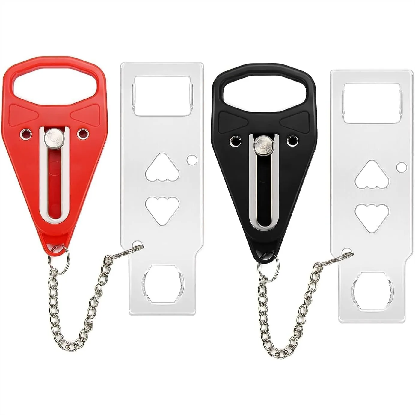 Portable Door Lock 2Pack for Extra Privacy and Safety in Home, Hotel, Apartment, Travel
Portable Door Lock 2Pack for Extra Privacy and Safety in Home, Hotel, Apartment, Travel
