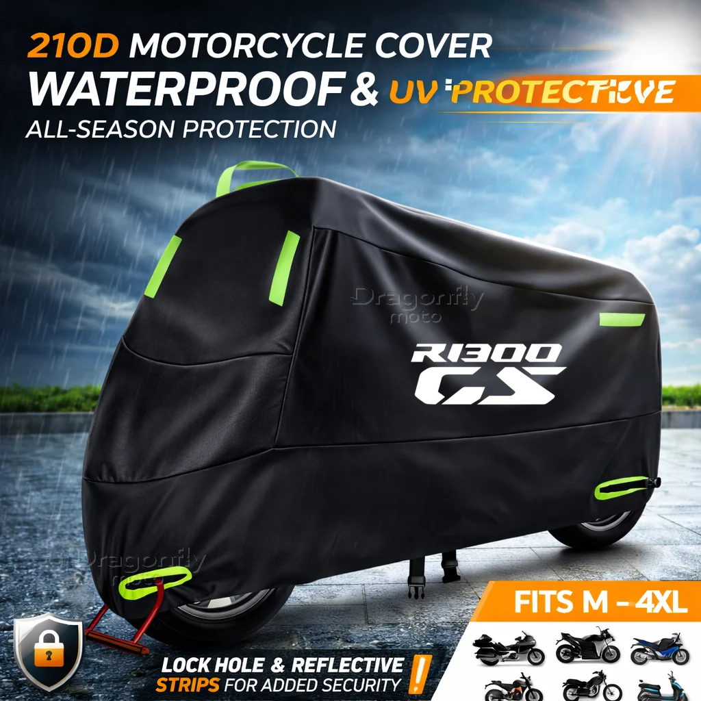 Чехол для мотоцикла BMW R1300GS R1300 GS R 1300GS GS1300 2023 2024, водонепроницаемый, для улицы, защита от УФ-излучения, дождевик для скутера
Чехол для мотоцикла BMW R1300GS R1300 GS R 1300GS GS1300 2023 2024, водонепроницаемый, для улицы, защита от УФ-излучения, дождевик для скутера