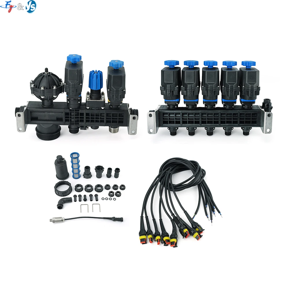 Precise Variable Spray Control System Without Sensor Fine Precise Control Valve Adjust Flow in Real Time 4/5 Way Control Valve
Precise Variable Spray Control System Without Sensor Fine Precise Control Valve Adjust Flow in Real Time 4/5 Way Control Valve