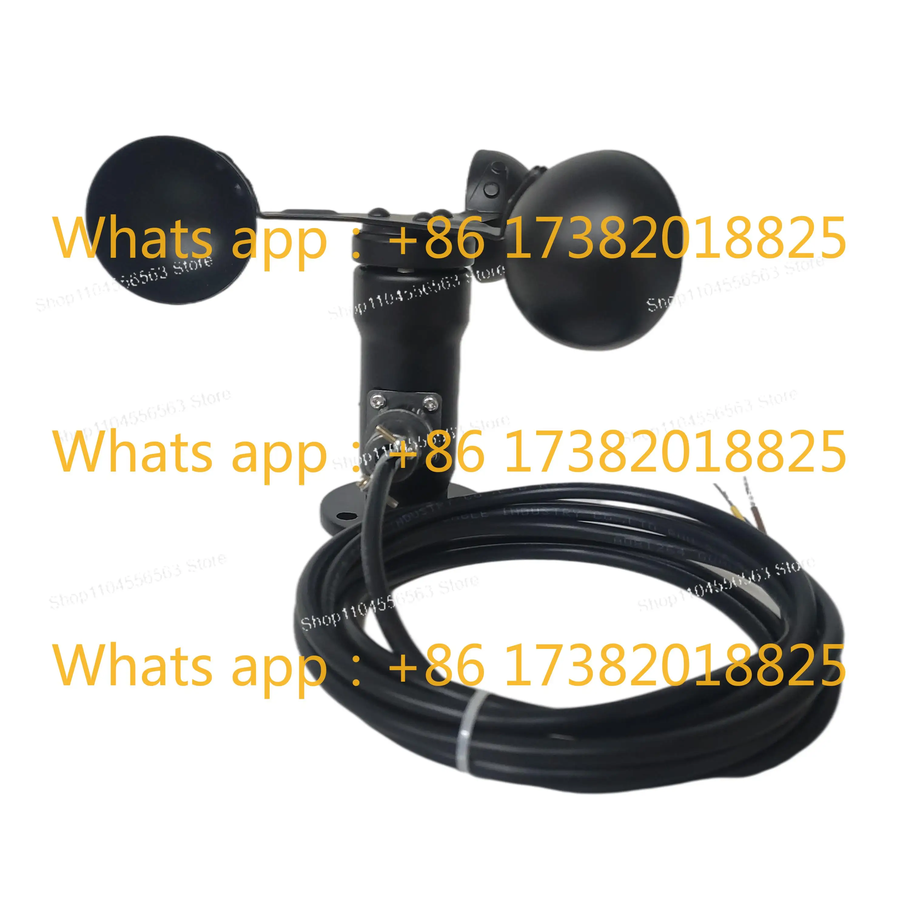 RS485 0.4-2 V Pulse aluminum alloy three cup anemometer, weather station wind speed sensor
RS485 0.4-2 V Pulse aluminum alloy three cup anemometer, weather station wind speed sensor