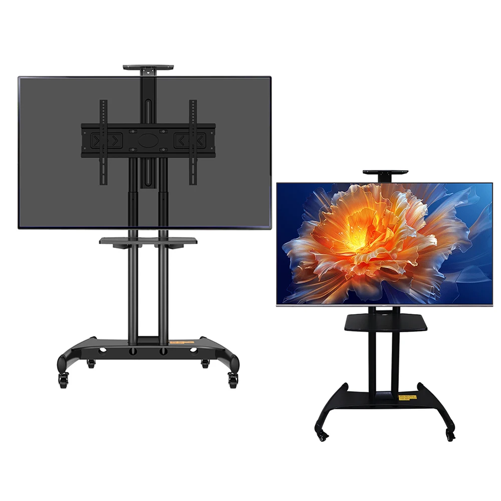 Multi-functional Height Adjustable TV Trolley Rotatable Floor Stand 32-70 Inch TV Mobile TV Cart With Wheel
Multi-functional Height Adjustable TV Trolley Rotatable Floor Stand 32-70 Inch TV Mobile TV Cart With Wheel