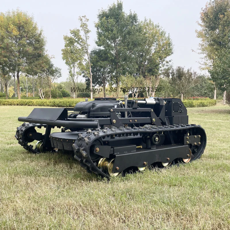 Big Power Engine Small Robot Grass Cutter Cutting Width 80cm 100cm 120cm Remote Control Crawler Lawn Mower Flail Mower
Big Power Engine Small Robot Grass Cutter Cutting Width 80cm 100cm 120cm Remote Control Crawler Lawn Mower Flail Mower