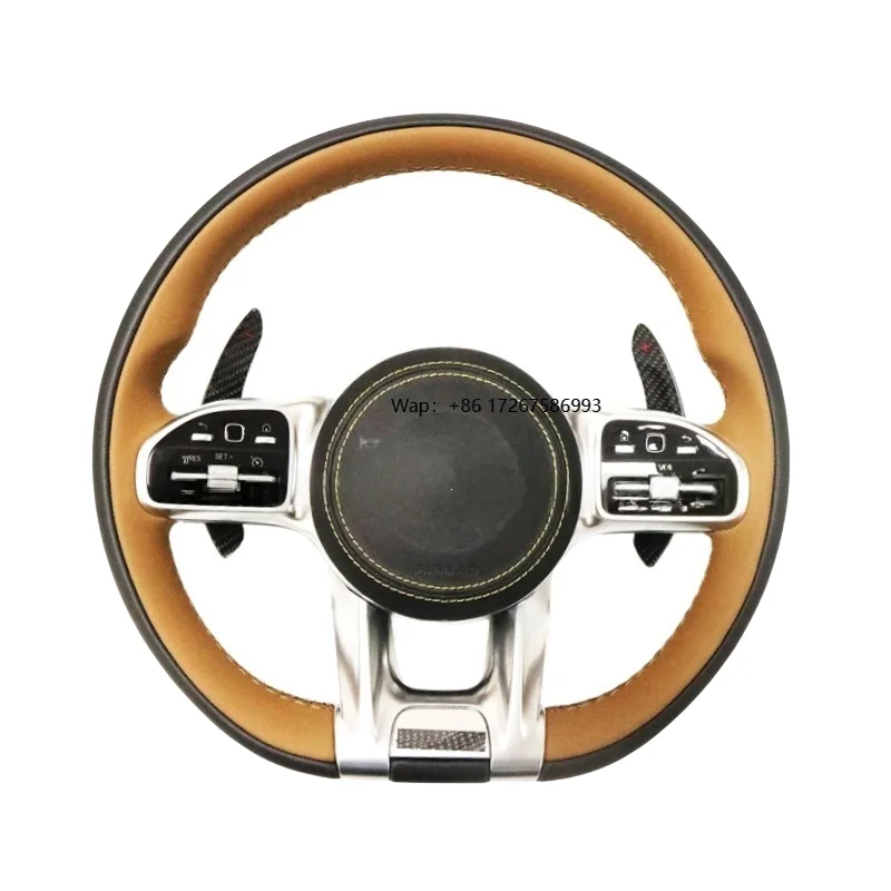 High Quality Carbon Fiber Steering Wheel Replacement for a C GLE CLS SLC Models Sweat Absorption
High Quality Carbon Fiber Steering Wheel Replacement for a C GLE CLS SLC Models Sweat Absorption