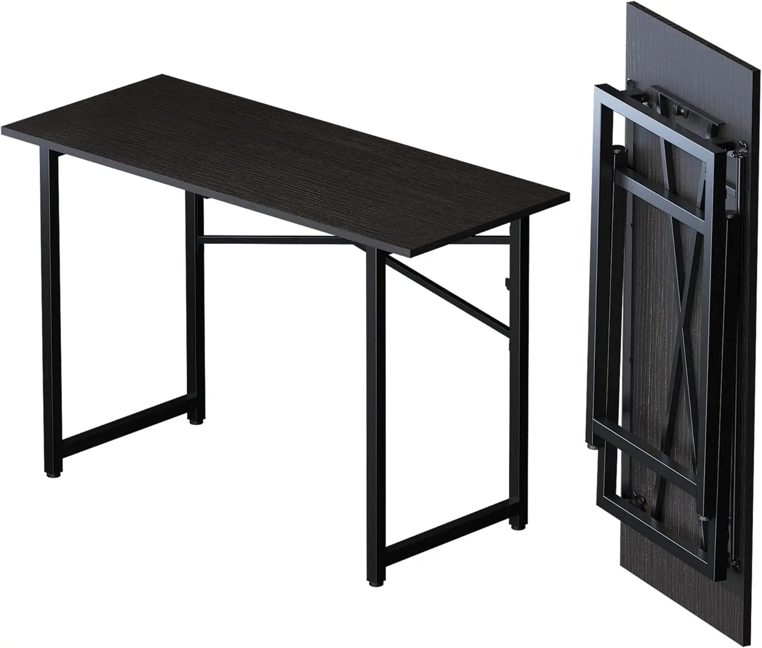 Folding Computer Desk 47 inch Writing Gaming Computer Camping Table, No Assembly Required Home Office Desk, Black
Folding Computer Desk 47 inch Writing Gaming Computer Camping Table, No Assembly Required Home Office Desk, Black