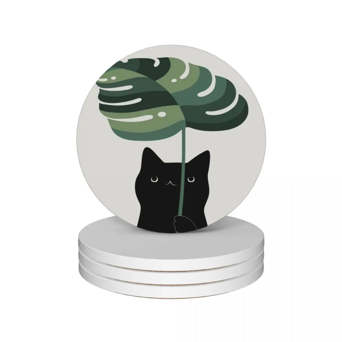 Cat and Plant 16 Ceramic Coasters (Set of 4) kawaii customized mug set tea cup holder Coasters
Cat and Plant 16 Ceramic Coasters (Set of 4) kawaii customized mug set tea cup holder Coasters