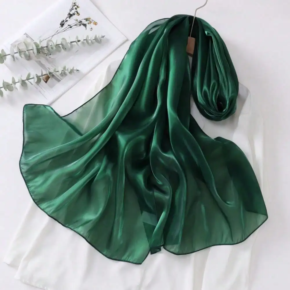 1pc Scarf for women, organza, glossy silk scarf, long strip, high-end feel, women's black headscarf, Mother's Day gift
1pc Scarf for women, organza, glossy silk scarf, long strip, high-end feel, women's black headscarf, Mother's Day gift