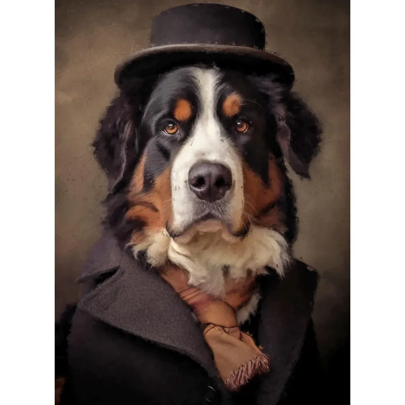 Bernese Mountain Dog Portrait Diamond Art Painting Kit for Adults DIY Diamond Art Craft Perfect Home Wall Decor and Relaxation
Bernese Mountain Dog Portrait Diamond Art Painting Kit for Adults DIY Diamond Art Craft Perfect Home Wall Decor and Relaxation