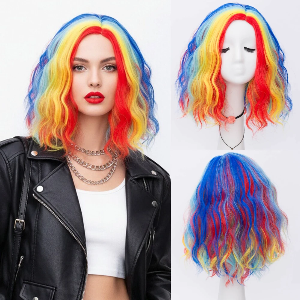 Женский синтетический парик Ombre оранжево-желтого цвета с короткими волнистыми волосами и частью, термостойкий для косплея, вечеринки на Хэллоуин
Женский синтетический парик Ombre оранжево-желтого цвета с короткими волнистыми волосами и частью, термостойкий для косплея, вечеринки на Хэллоуин