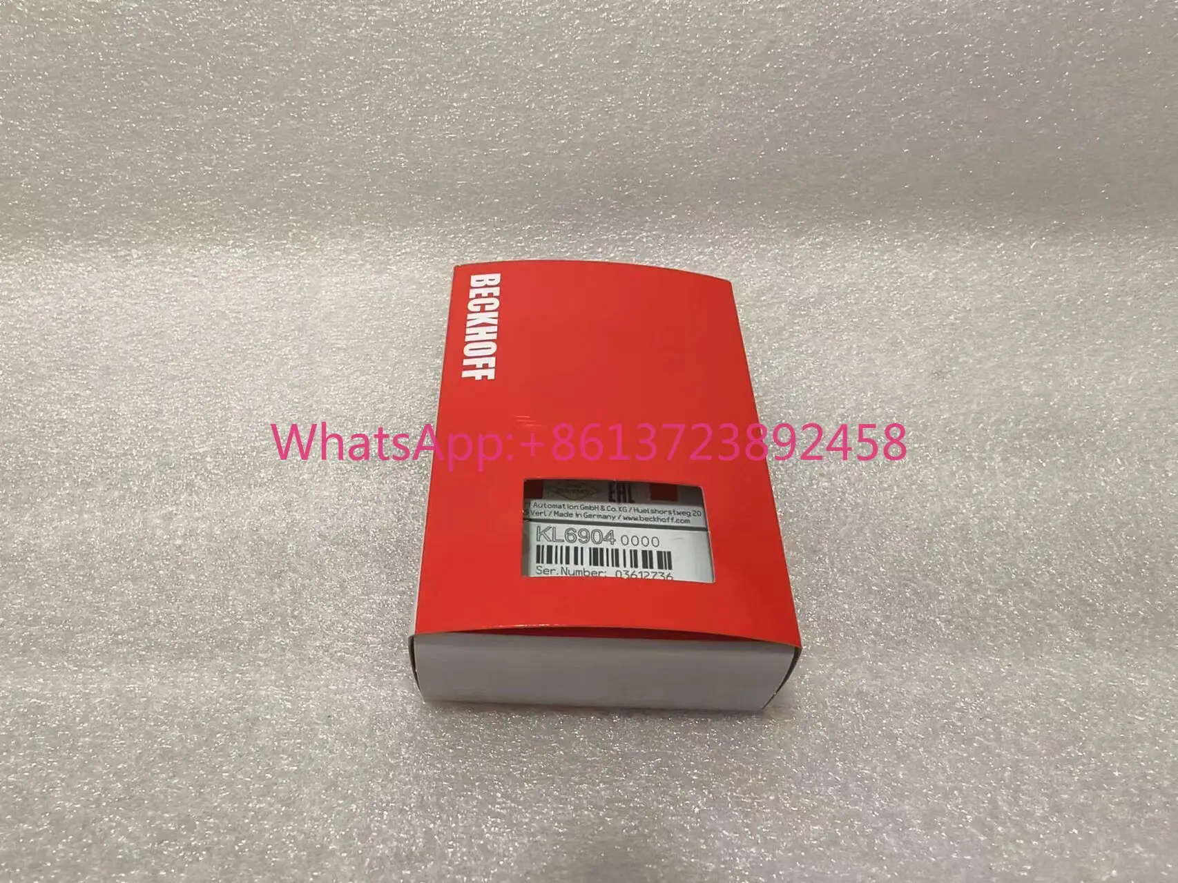 BECKHOFF KL6904 New in stock, high quality
BECKHOFF KL6904 New in stock, high quality