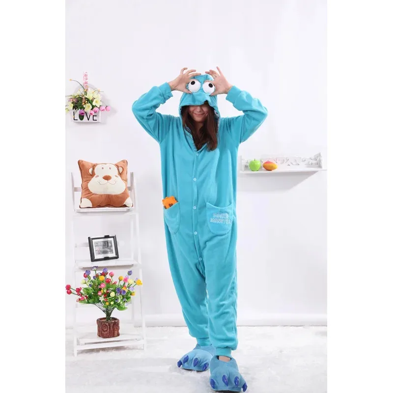 Kigurumi Cartoon Blue Cookie Monster Onesies Adult Pajamas Animal Christmas Sleepwear Cosplay Costumes Unisex Sleepsuit Pyjamas
Kigurumi Cartoon Blue Cookie Monster Onesies Adult Pajamas Animal Christmas Sleepwear Cosplay Costumes Unisex Sleepsuit Pyjamas