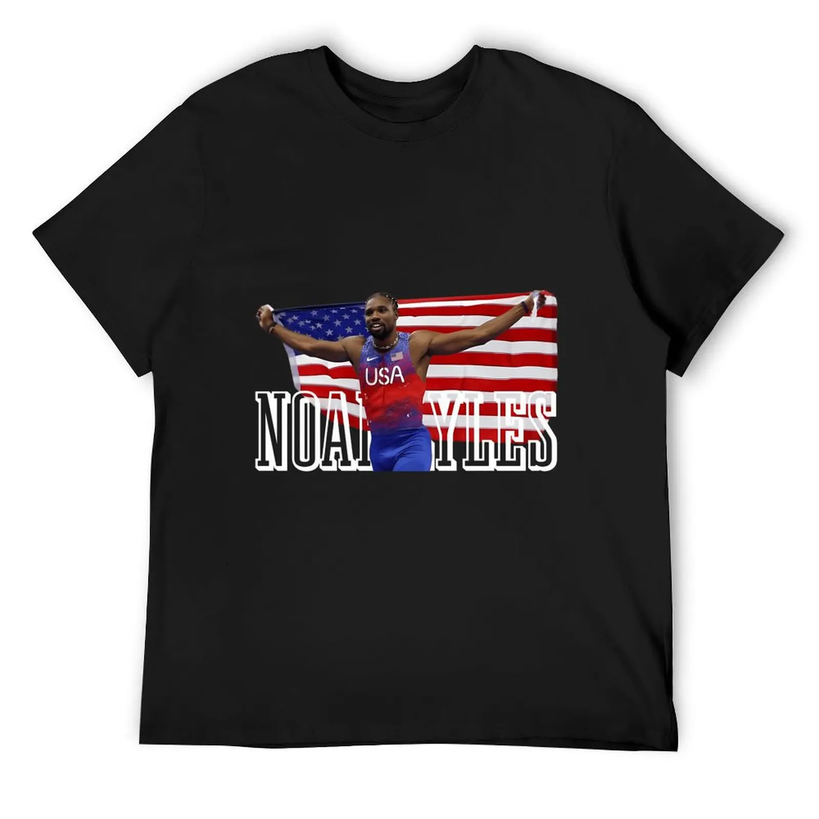 Noah Lyles USA Flag T-Shirt sports fans korean fashion graphic tee shirt hippie clothes anime shirts men
Noah Lyles USA Flag T-Shirt sports fans korean fashion graphic tee shirt hippie clothes anime shirts men