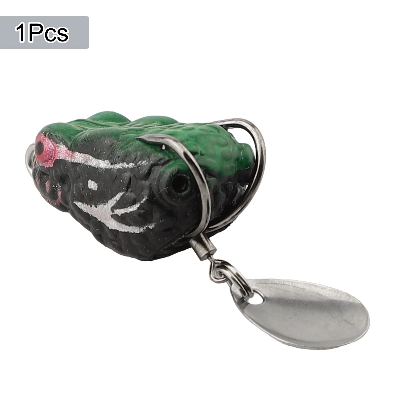 Fishing Tool Jumping Frog Lure Fishing Lures Handy Lifelike Metal+Plastic Soft Tool 3D 4.3g Weight Colorful Body
Fishing Tool Jumping Frog Lure Fishing Lures Handy Lifelike Metal+Plastic Soft Tool 3D 4.3g Weight Colorful Body