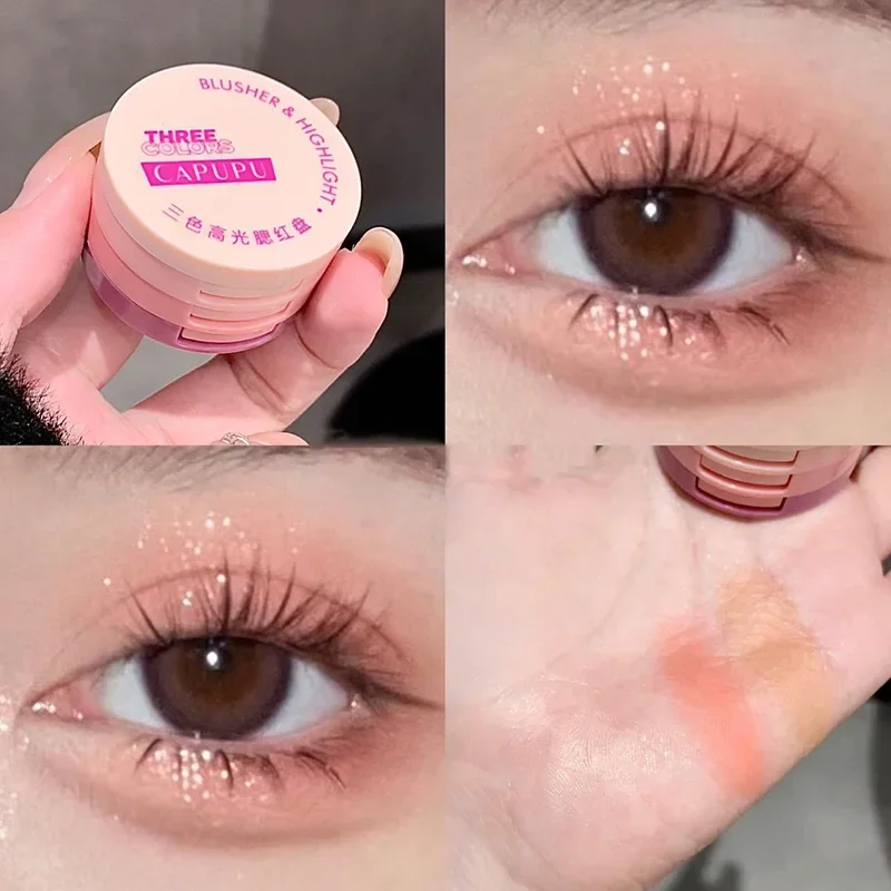 3-color three-layer pearlescent calendering eye shadow palette fluorescent powder makeup eye shadow plate
3-color three-layer pearlescent calendering eye shadow palette fluorescent powder makeup eye shadow plate