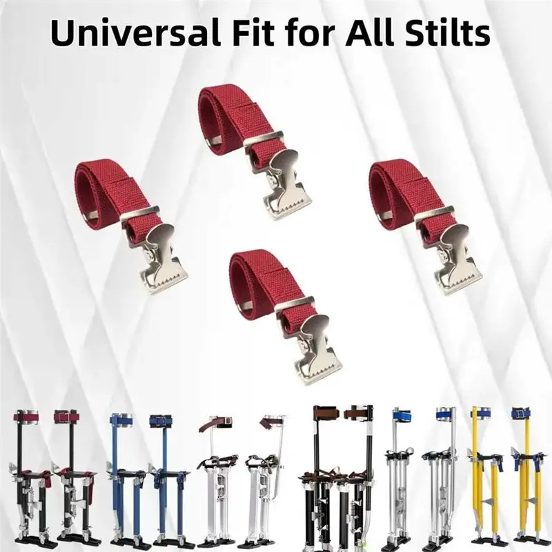Replacement Straps For Dryweld Stilt-Universal(4PCS)-Adjustable Nylon Leg Straps For Secure& Comfortable High Work Drywall
Replacement Straps For Dryweld Stilt-Universal(4PCS)-Adjustable Nylon Leg Straps For Secure& Comfortable High Work Drywall