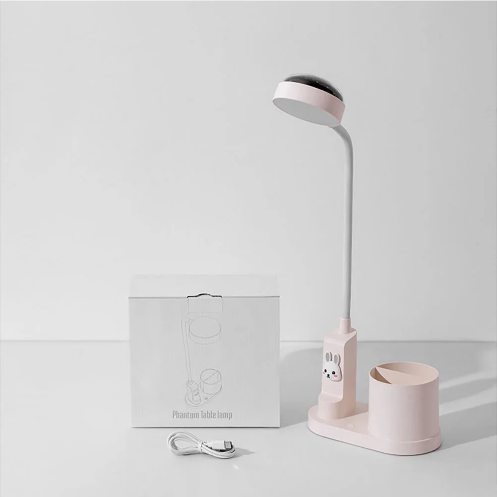 ABS PP Star Projection Table Lamp Small Projector Color Changing Soft Lighting Silicone Tube Adjustable Angle Pen Holder
ABS PP Star Projection Table Lamp Small Projector Color Changing Soft Lighting Silicone Tube Adjustable Angle Pen Holder