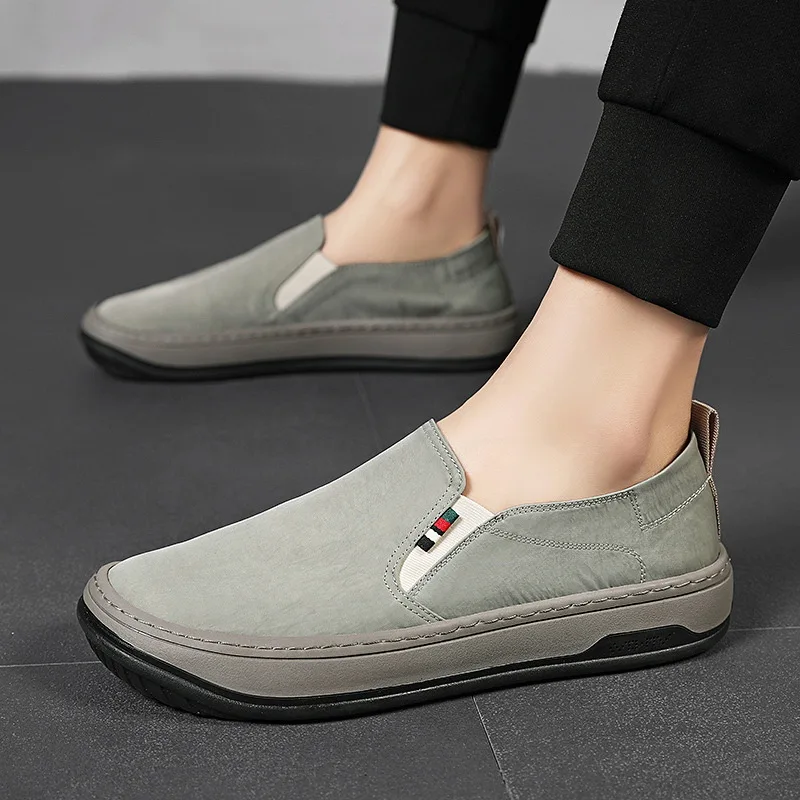 2026 Men Slip on Canvas Loafers Casual Anti-slip Men's Sneakers Fashion Breathable Comfy Walking Shoes for ManZapatos De Hombre
2026 Men Slip on Canvas Loafers Casual Anti-slip Men's Sneakers Fashion Breathable Comfy Walking Shoes for ManZapatos De Hombre
