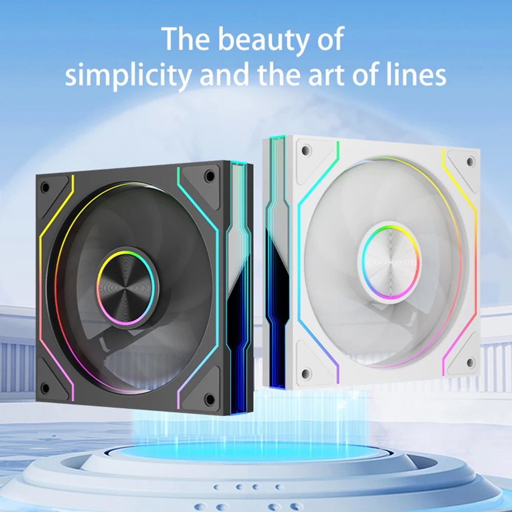 Computer Chassis Fan 12cm Case Cooler Fan ARGB Quiet Cooling Fan 4 Pin PWM Suitable for Most PC Cooling Systems
Computer Chassis Fan 12cm Case Cooler Fan ARGB Quiet Cooling Fan 4 Pin PWM Suitable for Most PC Cooling Systems
