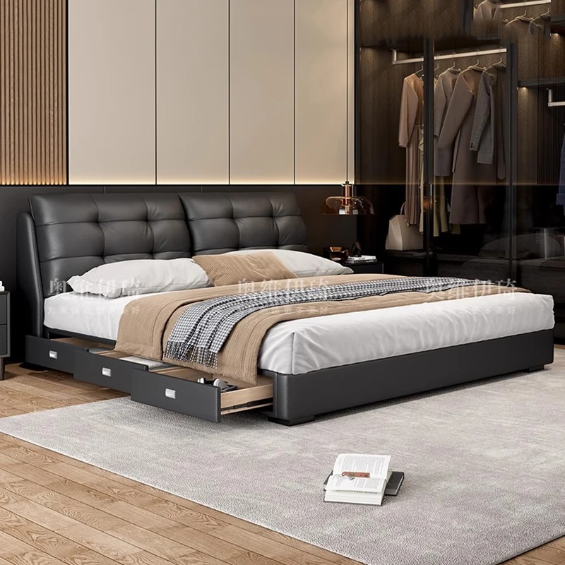 Storage Bedroom Bed Children Double Single Luxury Modern Multifunctional Massage Bed Design Sleeping Muebles Hotel Furniture
Storage Bedroom Bed Children Double Single Luxury Modern Multifunctional Massage Bed Design Sleeping Muebles Hotel Furniture