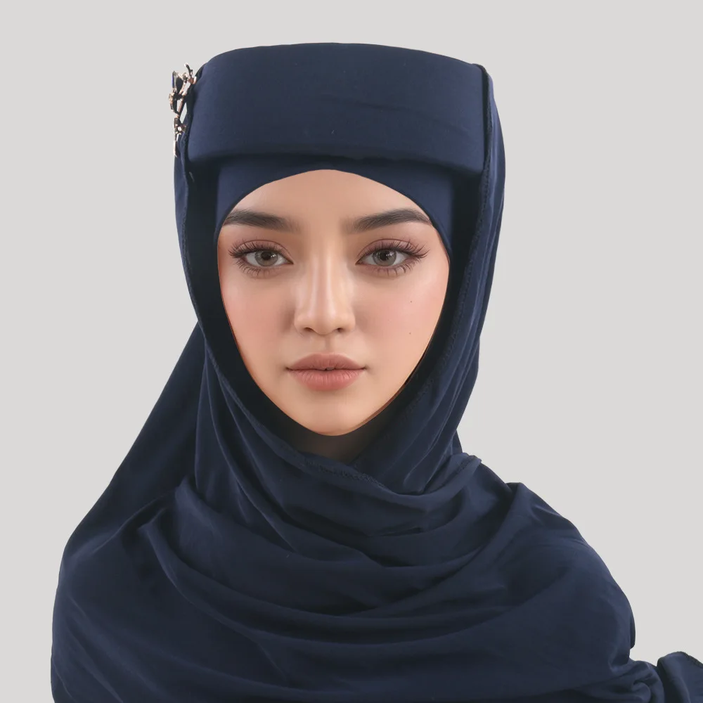 Sponge Turban Cap for Women Diamonds Brooch Hijab Hat African Auto Gele Headtie Nigeria Wedding Headwear Muslim Bonnet Headscarf
Sponge Turban Cap for Women Diamonds Brooch Hijab Hat African Auto Gele Headtie Nigeria Wedding Headwear Muslim Bonnet Headscarf