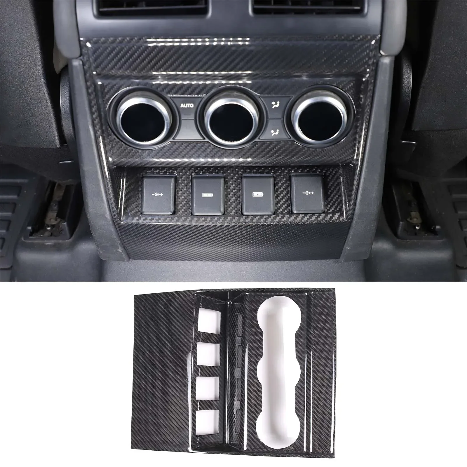 For Land Rover Defender 90 110 2020-2024 Real carbon fiber car armrest box rear anti-kick cover sticker car interior accessories
For Land Rover Defender 90 110 2020-2024 Real carbon fiber car armrest box rear anti-kick cover sticker car interior accessories