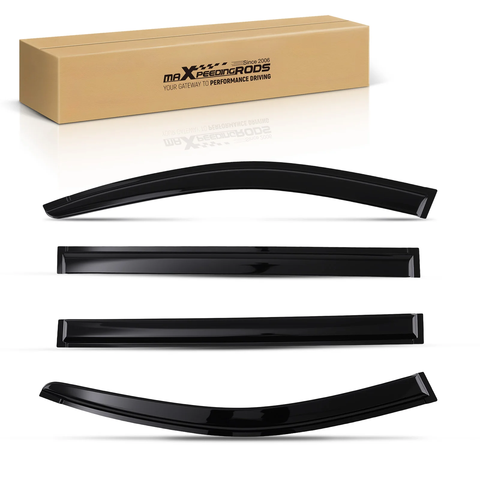 Window Rain Guard Vent Visor for Dodge Grand Caravan 2008-2020 Adhesive 4Pcs
Window Rain Guard Vent Visor for Dodge Grand Caravan 2008-2020 Adhesive 4Pcs