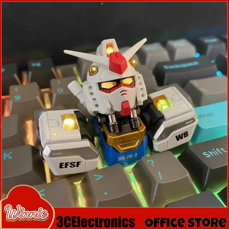 Freedom Gundam Cartoon Mechanical Keyboard Keycaps Resin Unicorn Barbatos Rx-7 Personalized Customized Keycaps Game Accessories
Freedom Gundam Cartoon Mechanical Keyboard Keycaps Resin Unicorn Barbatos Rx-7 Personalized Customized Keycaps Game Accessories