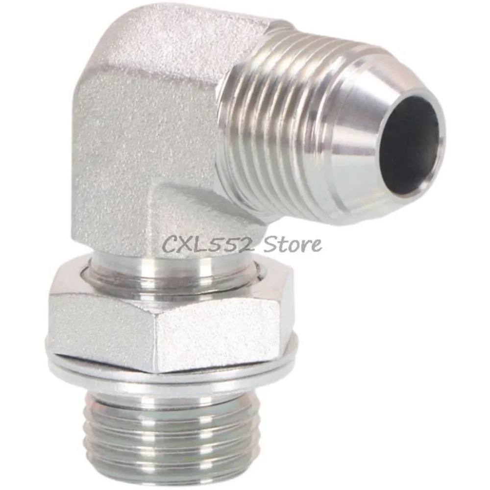 1Pc 1/4" 3/8" 1/2" 3/4"-7/16" 9/16" u3/4" 1-1/16" 1JG9-OG Series Adjustable Right Angle Hydraulic Oil Pipe Joint
1Pc 1/4" 3/8" 1/2" 3/4"-7/16" 9/16" u3/4" 1-1/16" 1JG9-OG Series Adjustable Right Angle Hydraulic Oil Pipe Joint