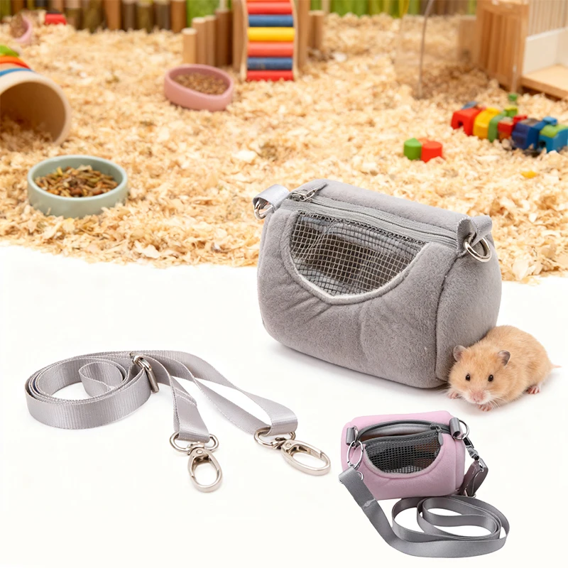 Portable Small Pet Carrier Bag Crossbody Design Soft Cylinder House with Mesh Windows for Hamster Rat Small Animal Travel Cage
Portable Small Pet Carrier Bag Crossbody Design Soft Cylinder House with Mesh Windows for Hamster Rat Small Animal Travel Cage