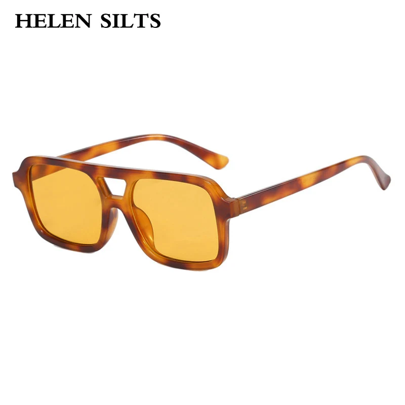 Retro Double Bridges Square SunglassesWomen Fashion Yellow Green Trending Gradient Men Punk Sun Glasses UV400
Retro Double Bridges Square SunglassesWomen Fashion Yellow Green Trending Gradient Men Punk Sun Glasses UV400