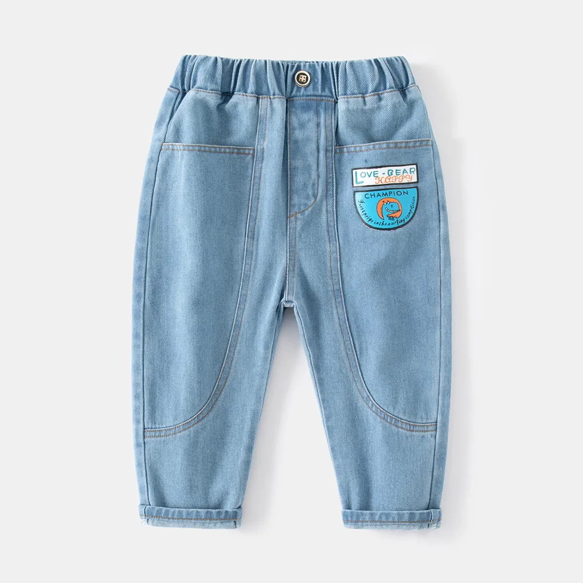 New 2025 Spring Autumn Boys Fashion Patchwork Soft Jeans Long Trousers Kids Classic Denim Pants Casual Clothing for 2-6 Years
New 2025 Spring Autumn Boys Fashion Patchwork Soft Jeans Long Trousers Kids Classic Denim Pants Casual Clothing for 2-6 Years