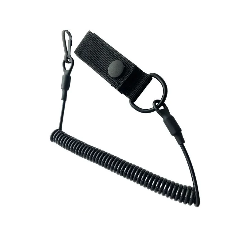 Anti-lost Elastic Lanyard Rope Military Spring Safety Strap Tactical Gun Rope For Key Ring Chain Flashlight Hunting Accessories
Anti-lost Elastic Lanyard Rope Military Spring Safety Strap Tactical Gun Rope For Key Ring Chain Flashlight Hunting Accessories