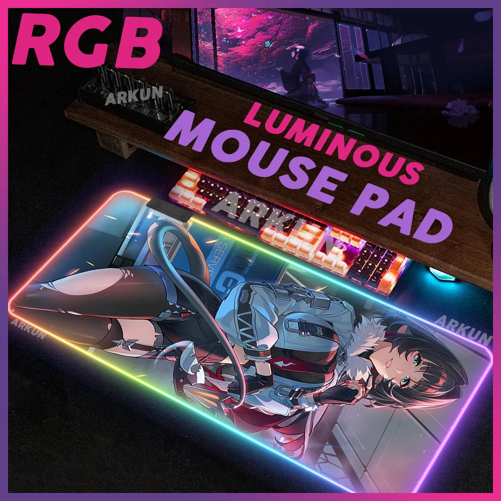 RGB 90x40 XXL Kawaii Hot Jane Doe Trending Popular Cool Zenless Zone Zero Lock Edge Mouse Pad Large LED Gaming Backlight Mat
RGB 90x40 XXL Kawaii Hot Jane Doe Trending Popular Cool Zenless Zone Zero Lock Edge Mouse Pad Large LED Gaming Backlight Mat