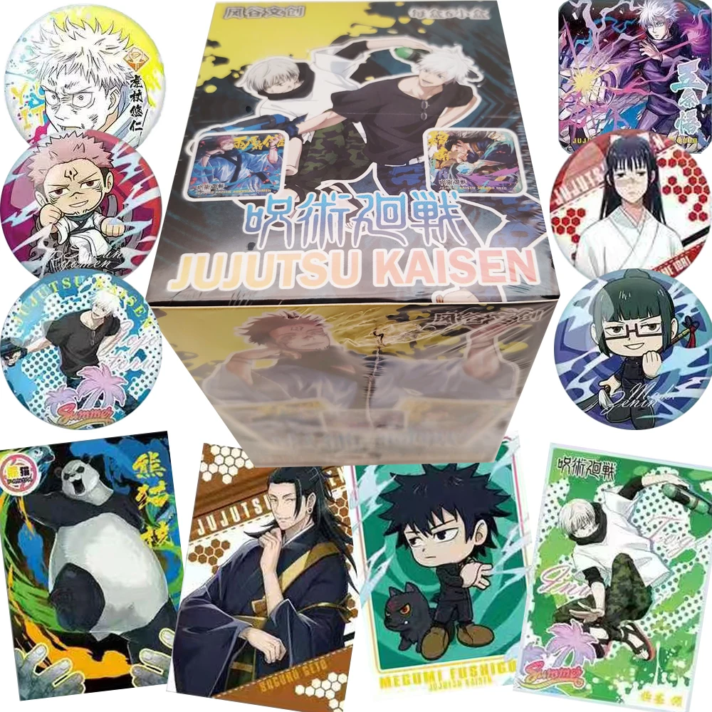 Jujutsu Kaisen Hobby Collection Cards Badges Kugisaki Nobara Zenin Maki Summer Joyful Play Theme Cosplay Bags Decor Toys Gifts
Jujutsu Kaisen Hobby Collection Cards Badges Kugisaki Nobara Zenin Maki Summer Joyful Play Theme Cosplay Bags Decor Toys Gifts