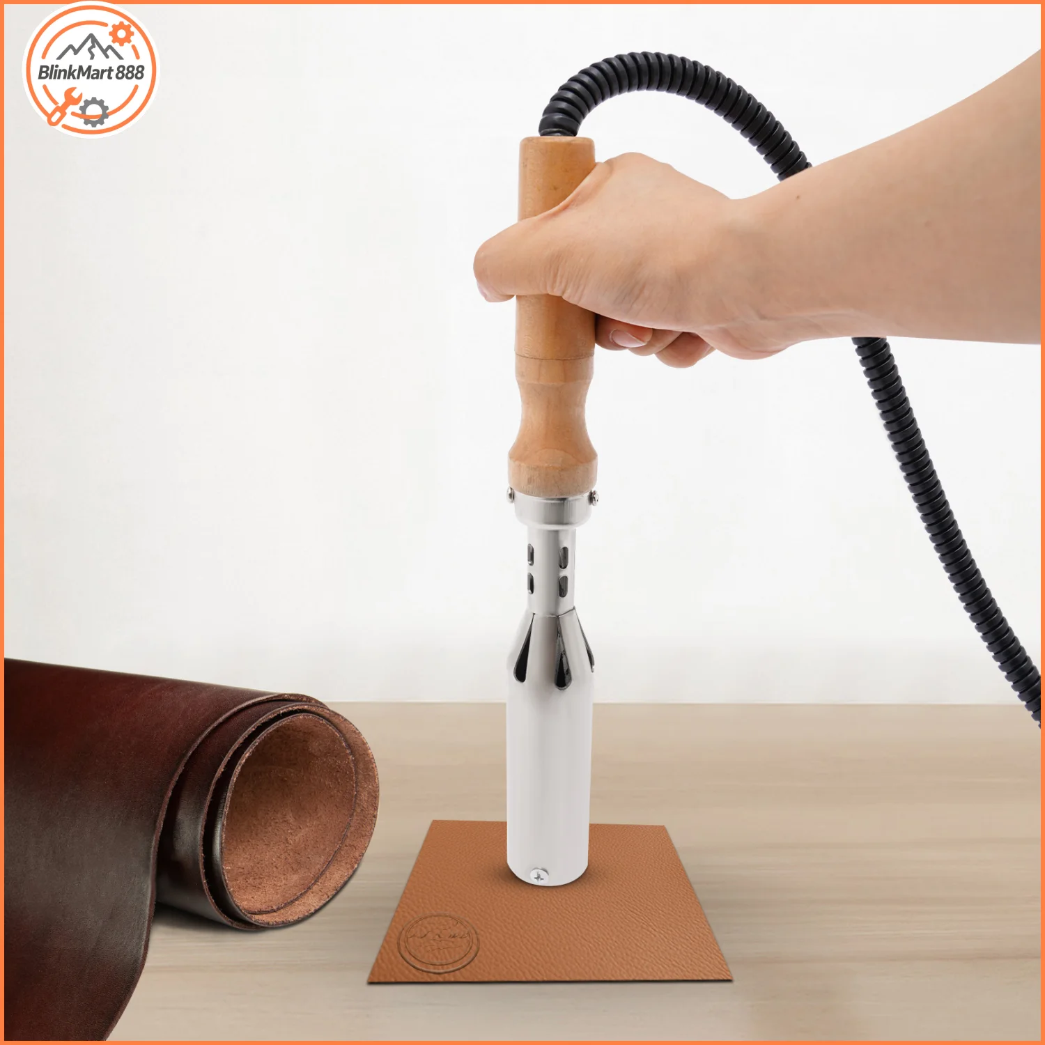 Hand-Held Hot Stamping Machine| Leather/Wood/Plastic Labeling Iron| 300W Hot Pressing Branding Iron
Hand-Held Hot Stamping Machine| Leather/Wood/Plastic Labeling Iron| 300W Hot Pressing Branding Iron