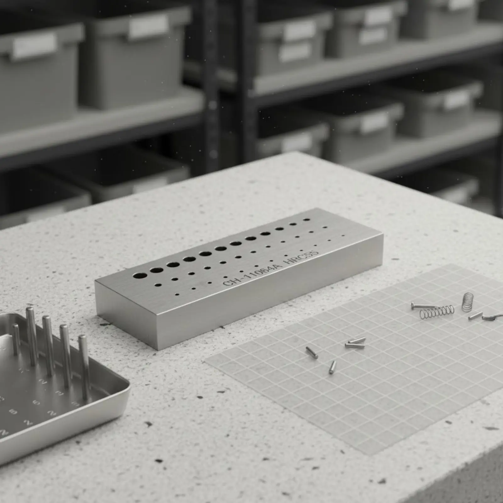 Watch Repair Staking Block Precise Punching Watchmaker Staking Block 3-Row Hole Plate Long-Lasting Metal Construction
Watch Repair Staking Block Precise Punching Watchmaker Staking Block 3-Row Hole Plate Long-Lasting Metal Construction