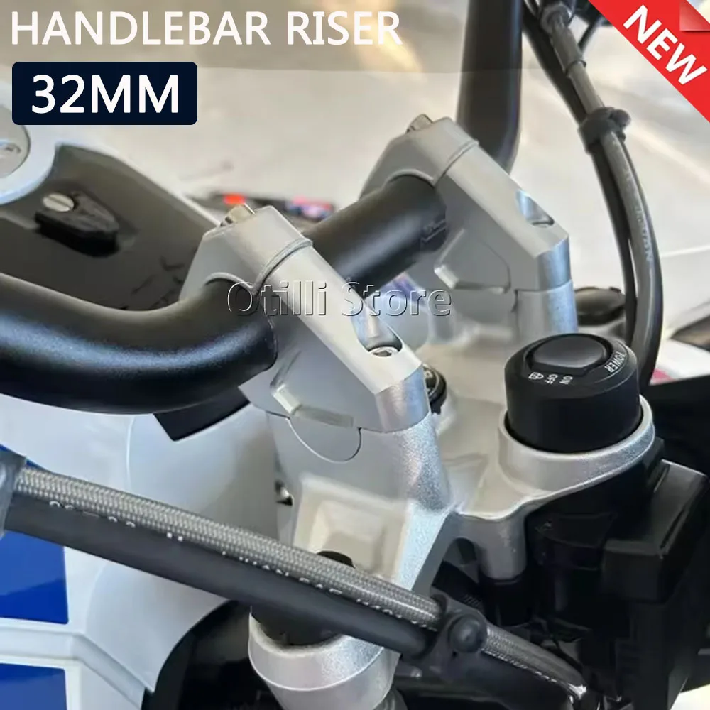 Motorcycle Handlebar Riser 32MM Drag Handle Bar Clamp Extend Adapter For BMW R1200GS LC Adventure R1250GS ADV S1000XR R 1250 GS
Motorcycle Handlebar Riser 32MM Drag Handle Bar Clamp Extend Adapter For BMW R1200GS LC Adventure R1250GS ADV S1000XR R 1250 GS