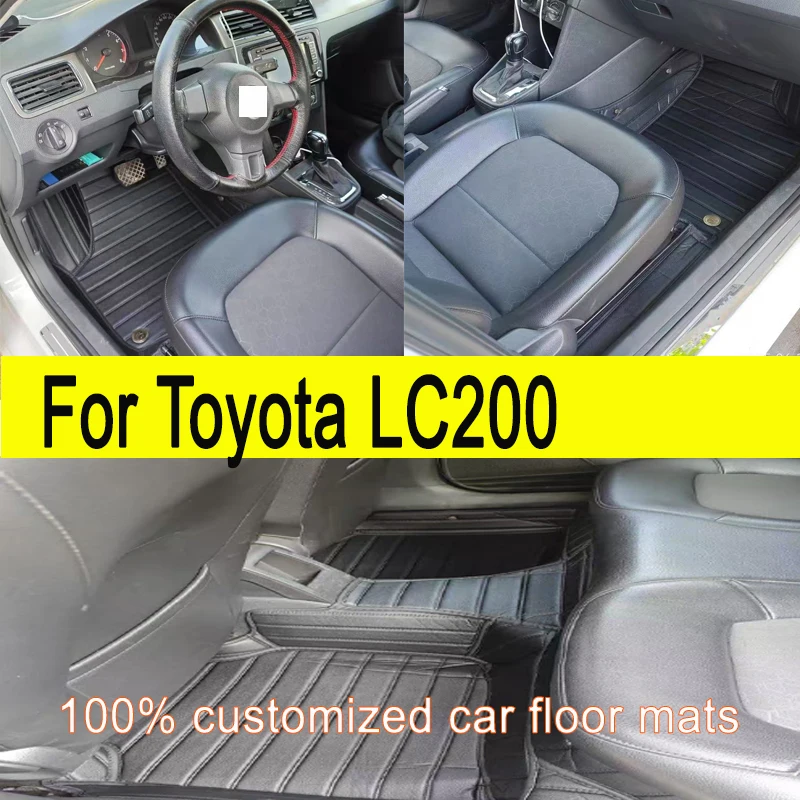 Custom Automotive Car Floor Mats For Toyota LC200 2008 2009 2010 2011 2012 2013 2014 Auto Luxury Leather Men Women Full Coverage
Custom Automotive Car Floor Mats For Toyota LC200 2008 2009 2010 2011 2012 2013 2014 Auto Luxury Leather Men Women Full Coverage