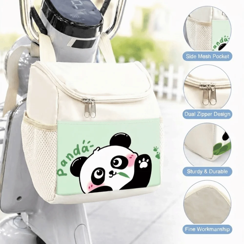 Large Capacity Electric Scooter Hanging Bag Waterproof Zipper Closure Motorcycle Front Bag Cartoon Print Storage Pouch Delivery
Large Capacity Electric Scooter Hanging Bag Waterproof Zipper Closure Motorcycle Front Bag Cartoon Print Storage Pouch Delivery