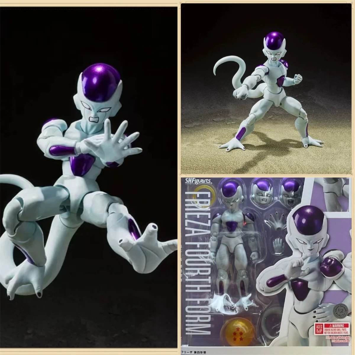 In stock, Bandai SHF Dragon Ball z Friesa 2.0 Final Fourth Form Joint Movable Figure
In stock, Bandai SHF Dragon Ball z Friesa 2.0 Final Fourth Form Joint Movable Figure