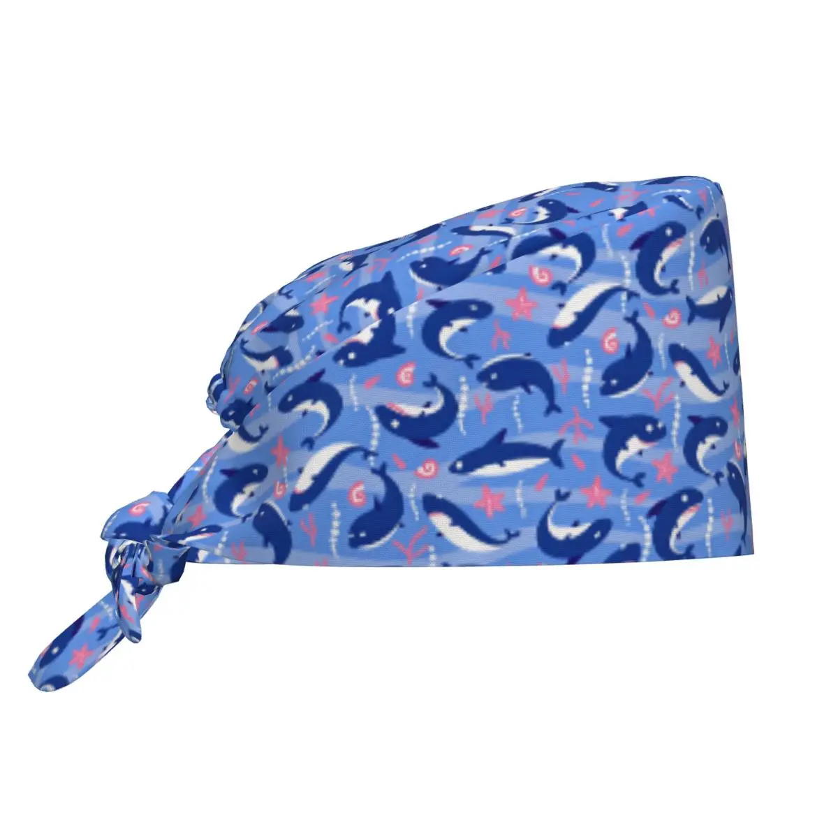 Scrub Caps Seamless Pattern With Cute Sharks Nurse Hat For Men Women Holder Long Hair Working Caps Comfy Elastic DIY Medical Hat
Scrub Caps Seamless Pattern With Cute Sharks Nurse Hat For Men Women Holder Long Hair Working Caps Comfy Elastic DIY Medical Hat