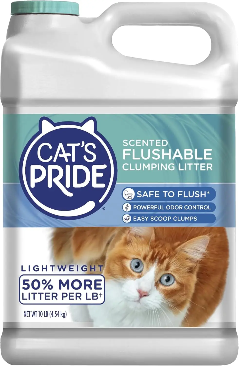 Lightweight Clumping Litter: Flushable - Powerful Odor Control - Scented, 10 Pounds
Lightweight Clumping Litter: Flushable - Powerful Odor Control - Scented, 10 Pounds