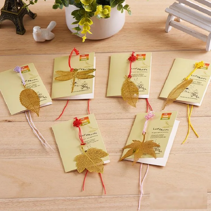 6 Pcs/Set Lovely Butterfly Dragonfly Metal Bookmark Mulberry Leaves Golden Book Markers School Supplies
6 Pcs/Set Lovely Butterfly Dragonfly Metal Bookmark Mulberry Leaves Golden Book Markers School Supplies