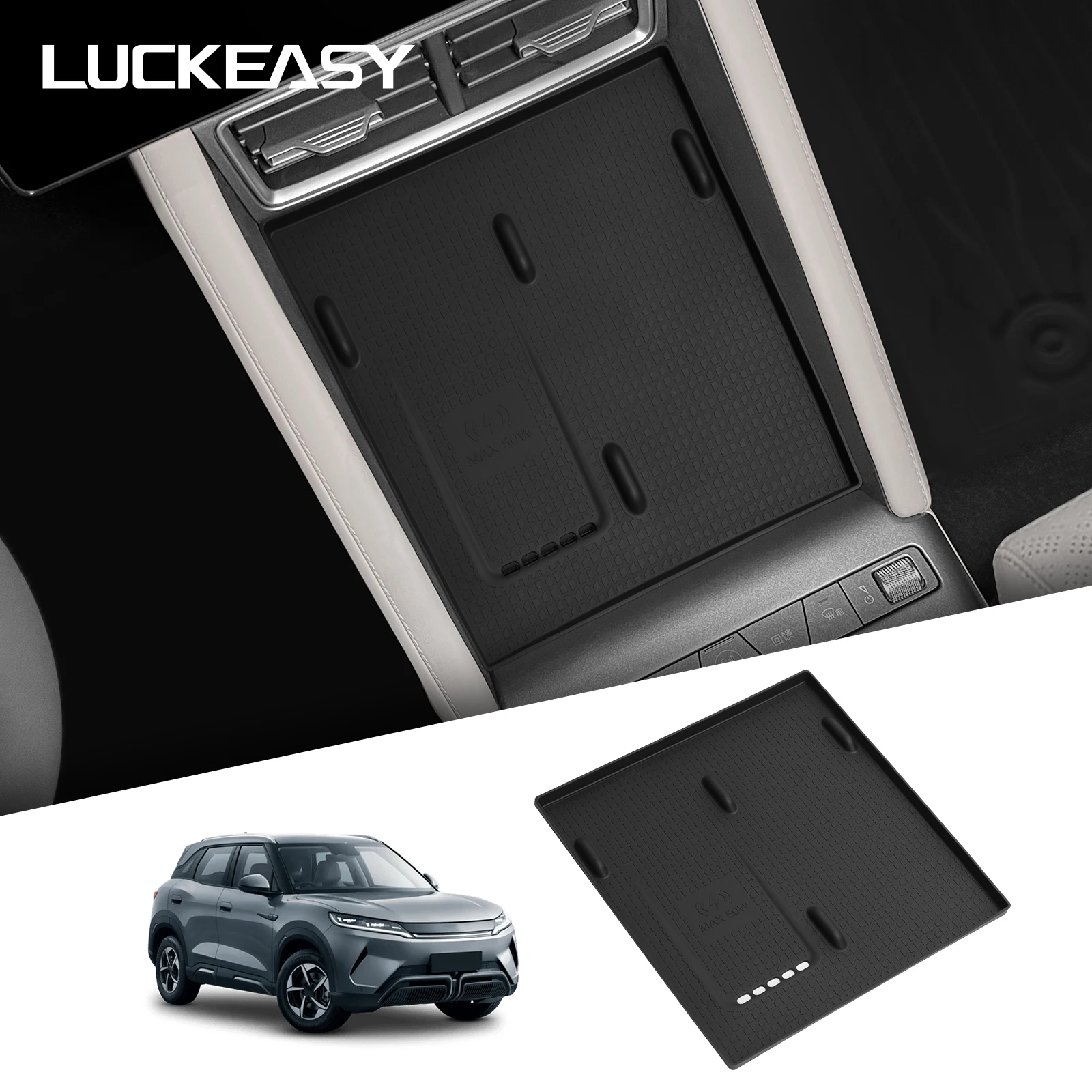 for BYD Yuan UP/Atto 2 2025 2026 Wireless Charging Pad Non-slip Pad Interior Accessories Car Phone Charger Mat Protective Mat
for BYD Yuan UP/Atto 2 2025 2026 Wireless Charging Pad Non-slip Pad Interior Accessories Car Phone Charger Mat Protective Mat
